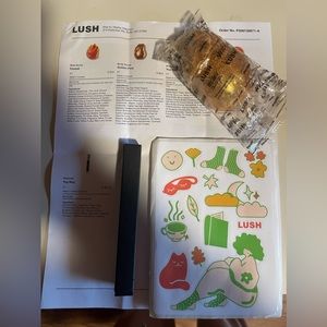 Lush kitchen exclusive items from November box!